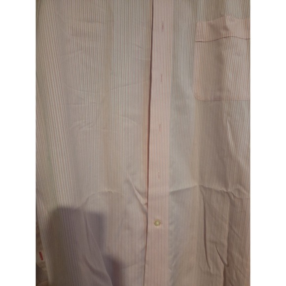 Tommy‎ Bahama Pink Striped Button Down, Men's Size 16.5 34/35 Long Sleeve Shirt - Picture 5 of 9
